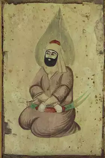 예언자 무함마드의 조카 '알리 이븐 탈리브'의 초상화