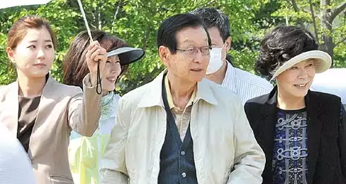 2013년 촬영된 신격호 회장 (당시 91세)