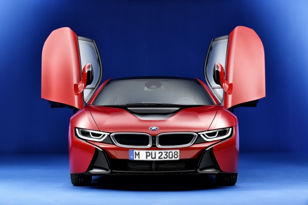    ▲BMW i8 Protonic Red Edition<사진제공=BMW코리아>   