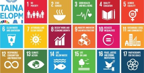 ▲UN SDGs 17개 목표 이미지(사진 : UN SDGs 홈페이지 캡쳐)