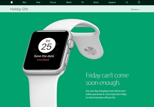 애플미국 최대 쇼핑행사 '블랙프라이데이' 세일 복귀 선언