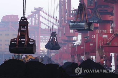  중국 북한 석탄 수입