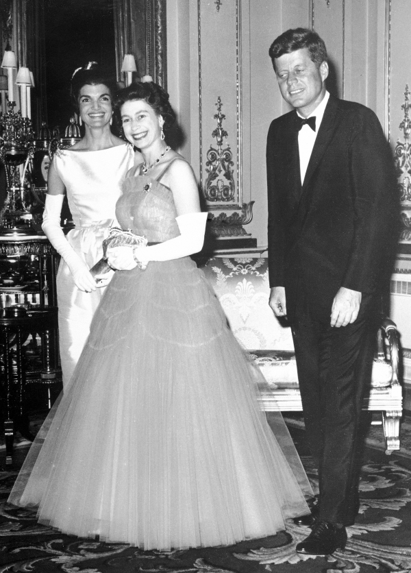 엘리자베스2세 여왕과 존 F 케네디 대통령 
