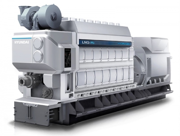 현대중공업그룹, 1.5MW급 LNG·수소 '혼소엔진' 개발[현대중공업그룹 제공. 재판매 및 DB 금지]