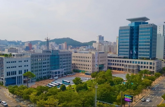 울산광역시청 전경