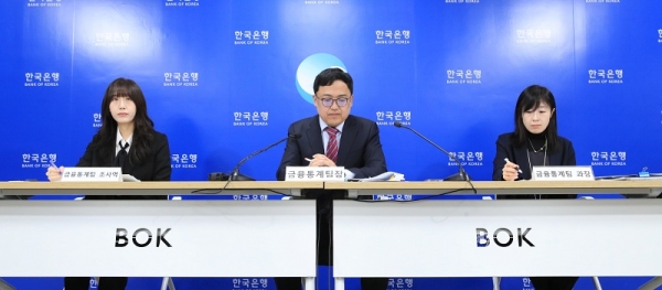한국은행, 2023년 3/4분기 가계 신용 설명회