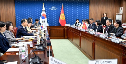 중앙아시아 투자 환경 개선 나선 정부, 키르기스스탄과 기후변화&middot;자원 협력 강화