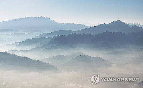 강원 산간 짙은 안개 속 5mm 미만 강수 예보... 시계 확보 불능에 따른 교통안전 비상