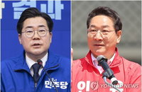 인천시장 선거전 격화…박찬대 '정부 효능감' vs 유정복 '인물론' 정면충돌