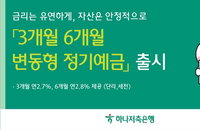 하나저축은행, 최고 연 2.8% 변동형 정기예금 출시…금리 변동기 유동성 확보 전략 강화