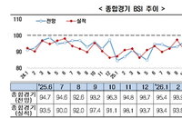 반도체 주도 제조업 심리 3개월 만에 반등... 6월 BSI 98.6 기록하며 경기 회복 신호