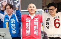 부산 북갑 보궐선거 '안개 속 접전'... 사전투표 전 TV토론·시장 후보 총력 유세 맞불