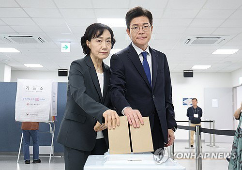 정원오, 서소문 붕괴 사고 딛고 사전투표 참여&hellip; 