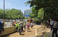 광주 도시철도 2호선 공사장 가스 누출 의심 사고 발생… 작업자 8명 집단 어지럼증 호소