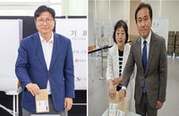 인천 교육 수장 향한 사전투표 개시, 진보 후보 '투표 독려' vs 보수 후보 '본투표 집중' 승부수