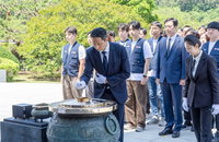 HD현대 정기선 회장 '호국보훈' 경영 보폭 확대…에티오피아 참전 기념시설 건립 지원