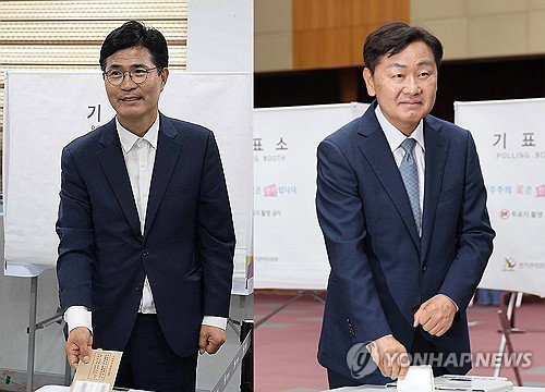전북지사 선거 사흘 앞두고 이원택&middot;김관영 막판 총력전, &lsquo;정당론&rsquo;과 &lsquo;인물론&rsquo; 정면충돌