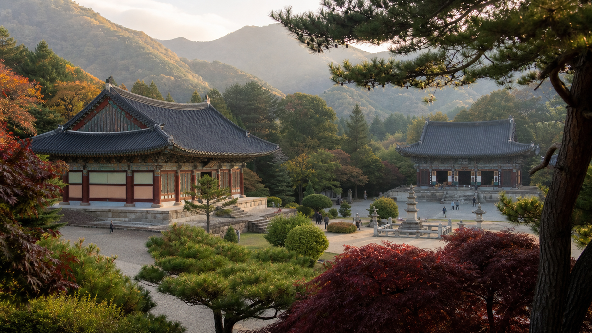 모악산 품은 금산사, 빼어난 절경