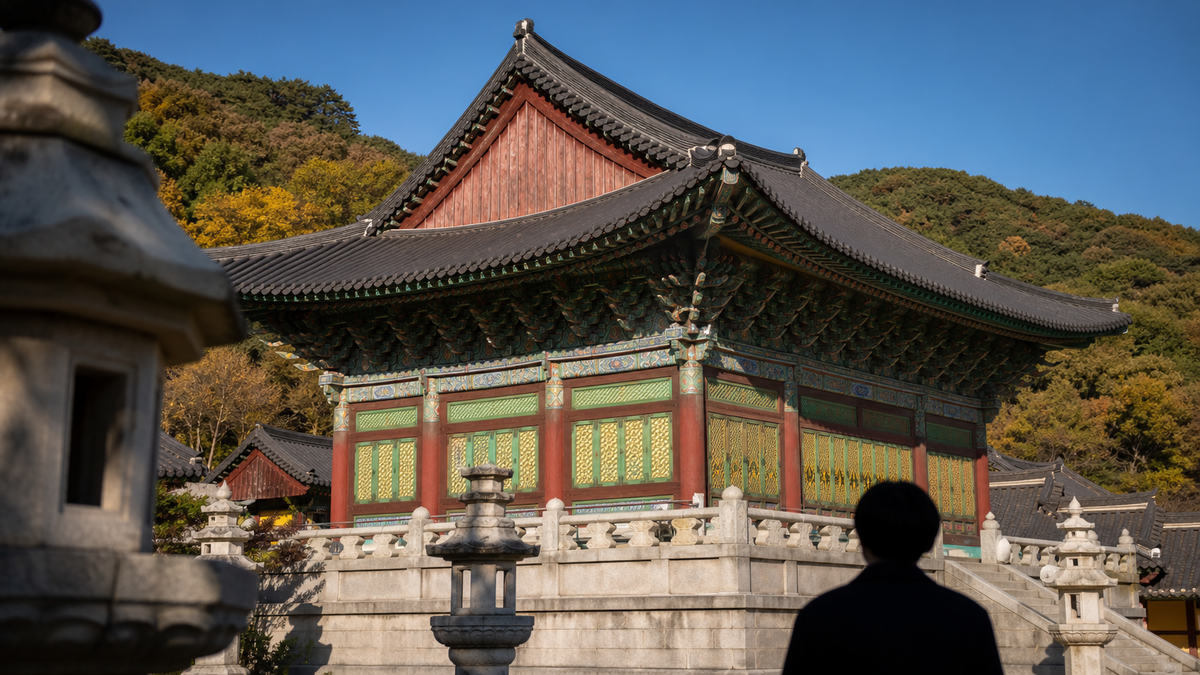 금산사 미륵전, 위용과 정교한 건축