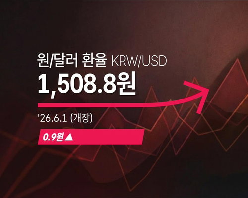 원&middot;달러 환율 1,508.8원 개장... 1,500원대 진입에 거시 경제 불확실성 증폭