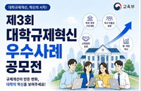 대학 현장 '킬러 규제' 혁파 가속... 교육부, 우수 혁신 사례 5곳 발굴해 장관상 수여