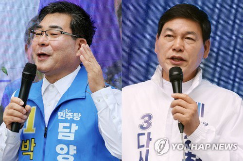 담양군수 선거 '33만원 기부행위' 의혹 확산&hellip;박종원 사퇴 압박에 정철원 허위사실 고발로 맞대응