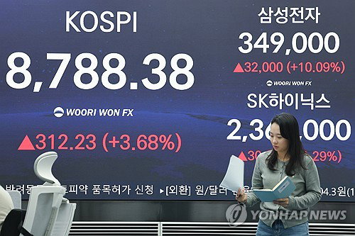 삼성전자 시가총액 2000조 시대 개막... 반도체 수출 호조에 코스피 8700선 돌파