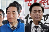 충남지사 출구조사 박수현 52.1%·김태흠 47.9%... 4.2%포인트 격차 속 박빙 양상
