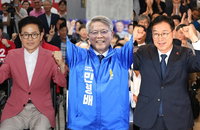 2026 지방선거 개표 중반 이철우·민형배·위성곤 당선 확실... 영호남·제주 권력 지형 윤곽 드러나다
