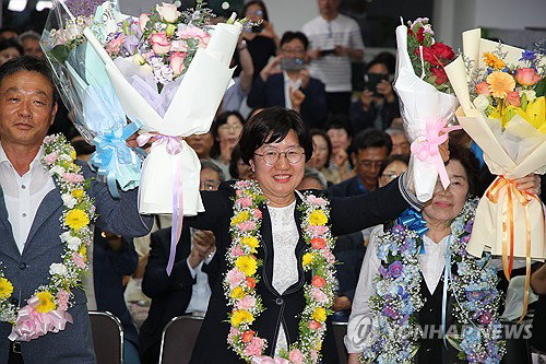 '초등교사 출신' 고의숙, 제주교육 수장 등극 확실시... 현역 아성 무너뜨리고 48.25% 득표