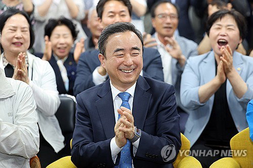 민주당 임문영, 광주 광산을 보궐선거 당선 확실... 63.6% 득표로 압도적 선두
