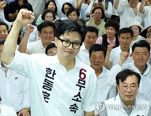 무소속 한동훈, 부산 북갑 보궐선거 당선... 
