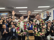 '분열의 구태정치 청산' 민주당 손훈모, 노관규 꺾고 순천시장 당선 확정