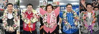 여론조사 우세 뒤집은 보수 결집... 국민의힘, 울산 기초단체장 4곳 석권