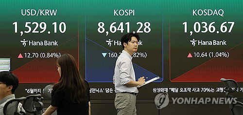 환율 1,530원 돌파 충격에 코스피 2%대 급락... 8,600선 방어 시험대 올랐다