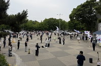 6·3 지방선거 투표용지 사태, 잠실 개표소 봉쇄 나흘 차 동력 약화 속 '노선 갈등' 격화