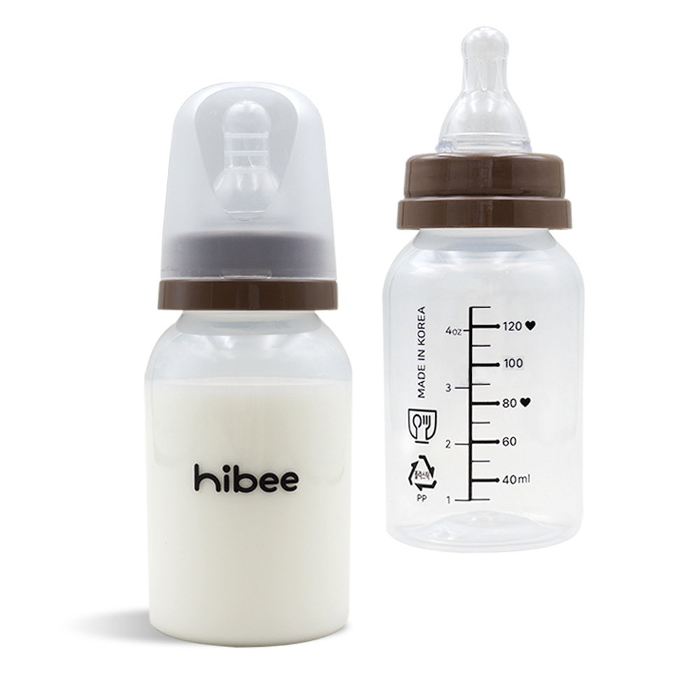 하이비 조리원 에잇벤트 신생아 PP젖병 (젖꼭지포함), 신생아 PP, 130ml, 1개
