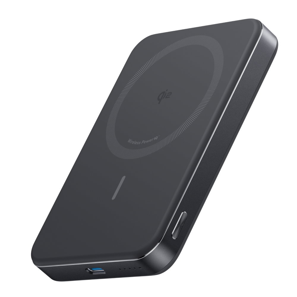 앤커 맥고 파워뱅크 10000mAh 30W 보조배터리 맥세이프 무선충전 고속충전 qi2 기내용 아이폰 A1664, 블랙, A1664