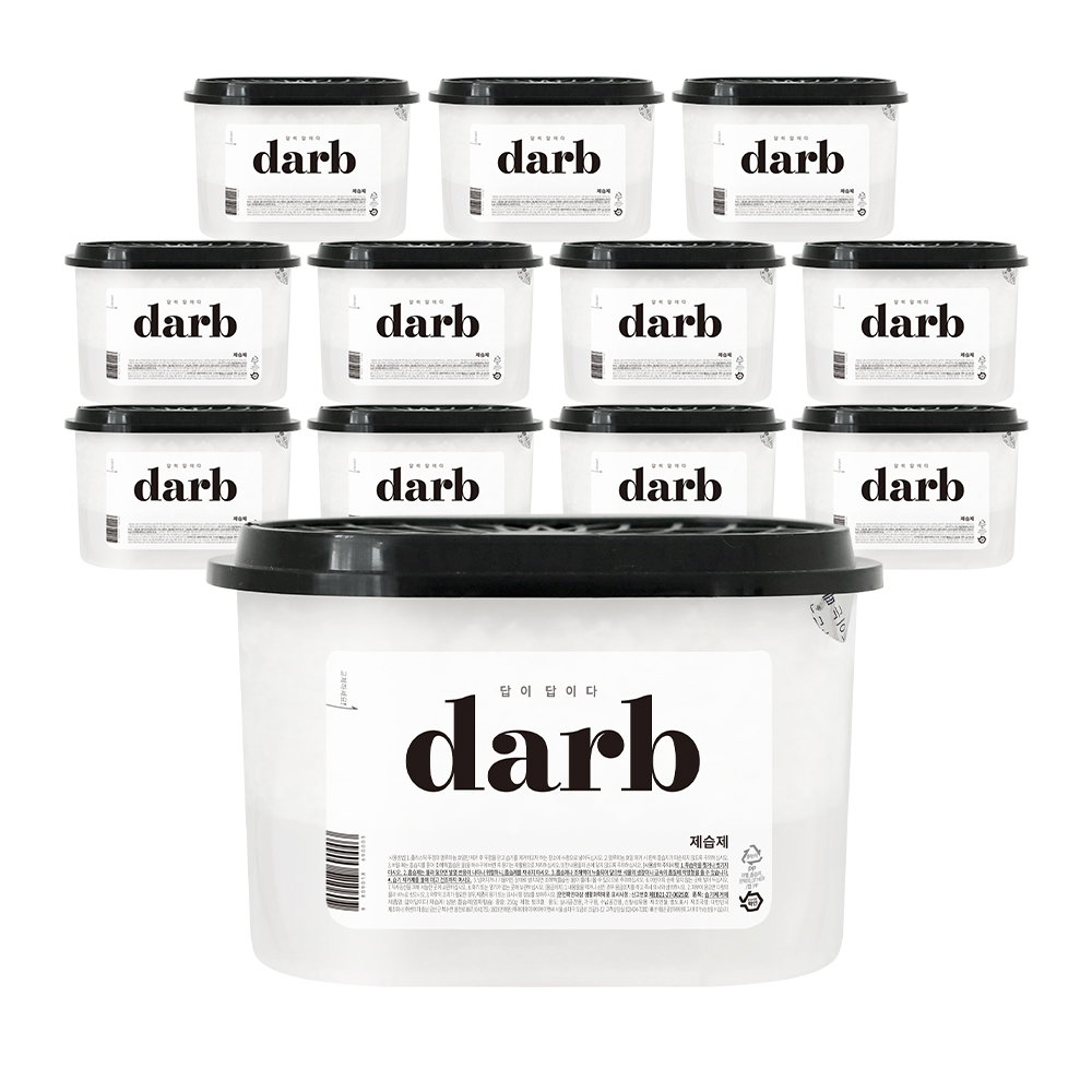 다브 제습제 본품, 520ml, 12개