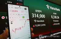 외국인, '삼전닉스' 20조 매도…레버리지로 주가 흔들