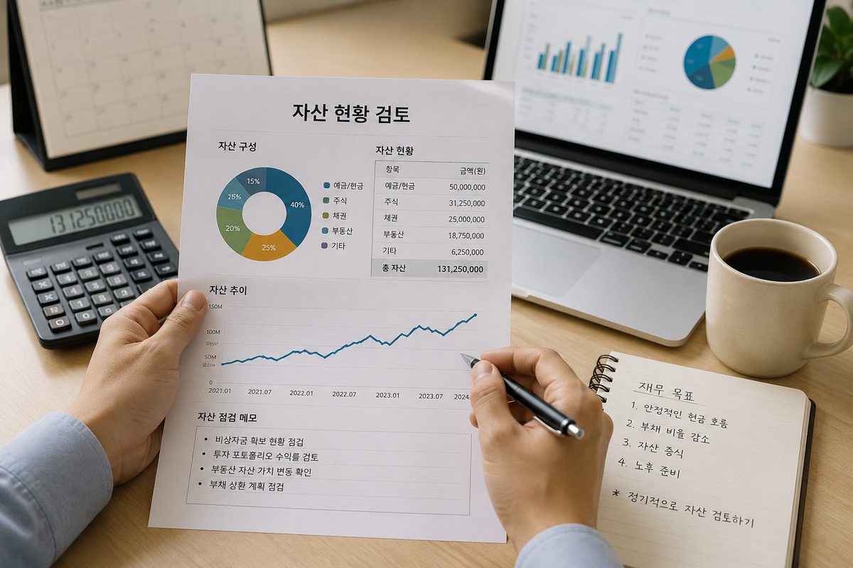 자산 현황 검토 자산 현황 검토