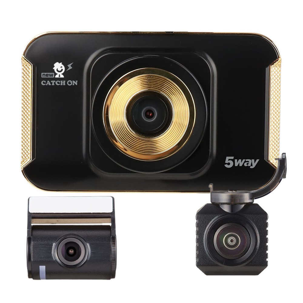 무료장착 뉴캐치온 5way 블랙박스 3채널 무료장착 동글이 128GB