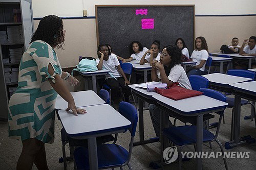 브라질 문맹률 4.9% 쾌거…교육 불평등은 '고질적 숙제'