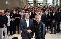 LG-엔비디아, AI 2주 만에 '초고속' 협력