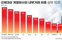 대기업 내부거래 '속 빈 강정'…한국콜마 77.2% '쏠림' 충격