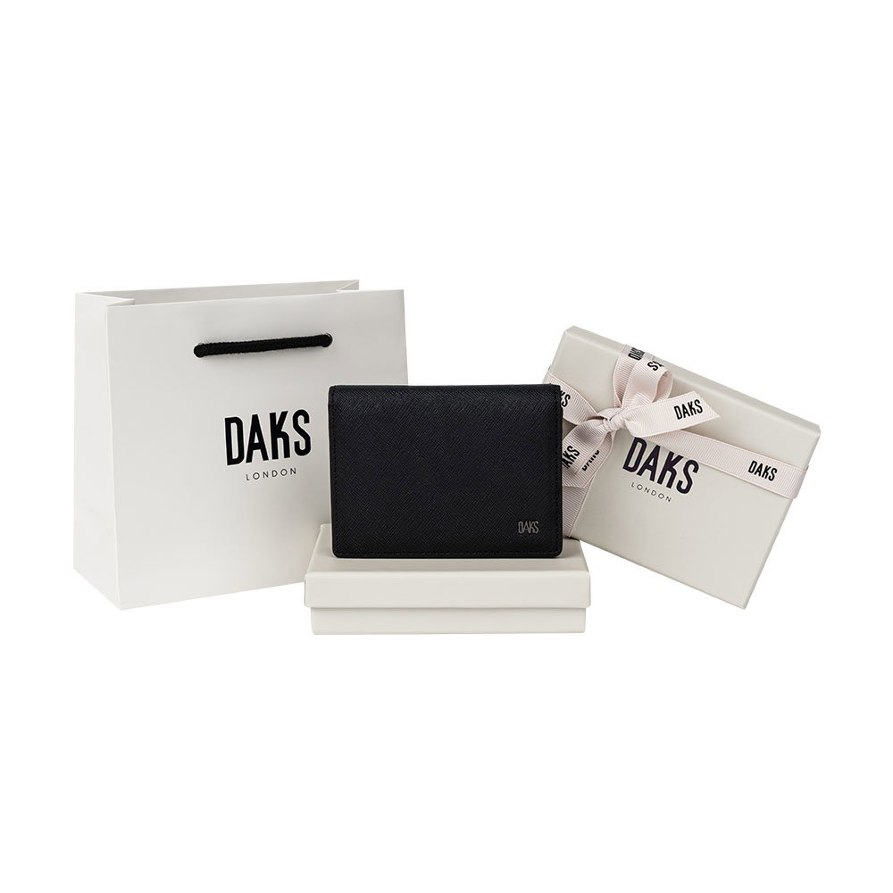 DAKS 닥스 가죽 카드지갑 플랫형 명함지갑