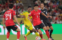 남아공에 0-1 패배…홍명보호, 32강 진출 '운명의 손'에 맡기다