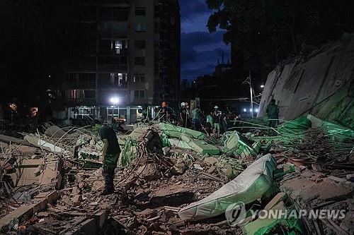 베네수엘라 강진 164명 사망…UN '800만 명 취약' 경고
