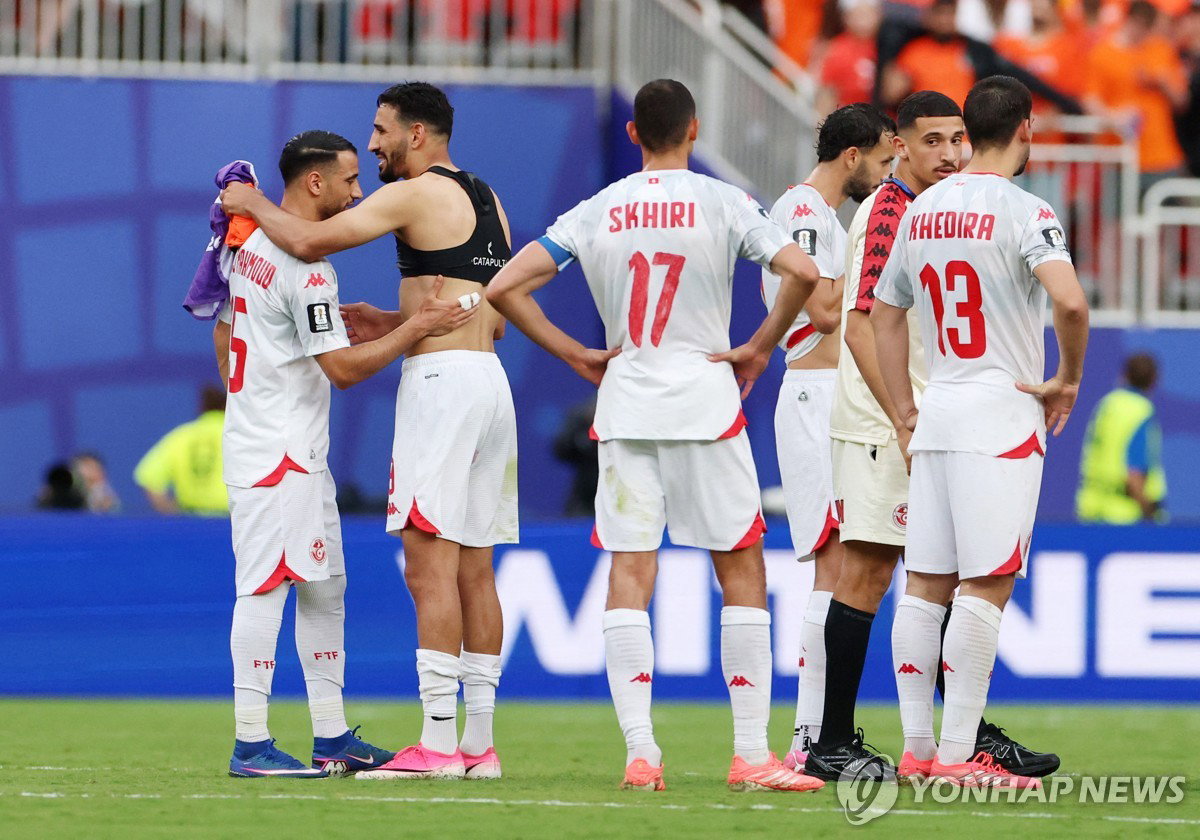 3전 전패·12실점 튀니지 '굴욕 탈락'…월드컵 조별리그 최악의 기록은 72년 전 한국