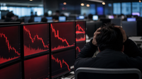 「어제는 환호」 코스피 5.8% 폭락…8400선 붕괴 '개미 비명'